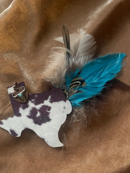 Pin, cowhide